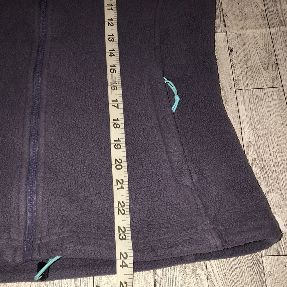 The North Face Fleece Jacket in Purple and Blue with Full Zip Size Small - Picture 5 of 11